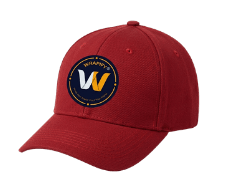 Custom Red Sun Cap with Logo Printing – Wrapify